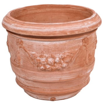 ANTICO MESTIERE saksija glinena Barile Festonato 20cm