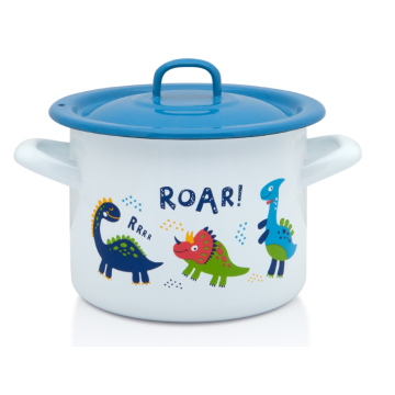 METALAC šerpa duboka sa poklopcem 14/1,5l Dinosaurus