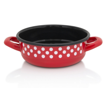 METALAC činija 18cm crvena - bijele tufne