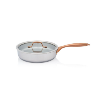 METALAC tava INOX 24cm Venera sa staklenim poklopcem