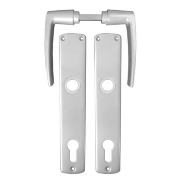 BANE garnitura Mara sa štitom na cilindar, siva