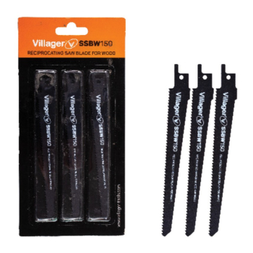 VILLAGER list 150mm drvo (3 kom) za povratnu testeru