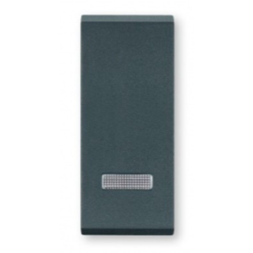 ALING CONEL prekidač indikatorski 10A sa SS Mode antracit