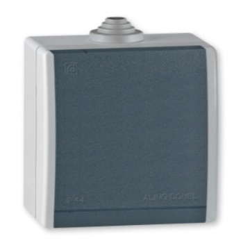 ALING CONEL utičnica OG 3F 16A PVC IP44 Power porculanska sivo/antracit