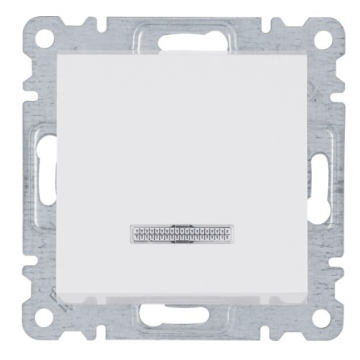 HAGER prekidač obični ON/OFF 10A/250V sa indikacijom