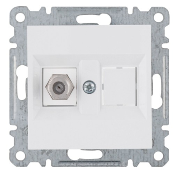 HAGER utičnica antenska sa F konektorom