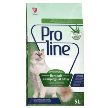 PROLINE pijesak za mačke Aloe Vera 5l