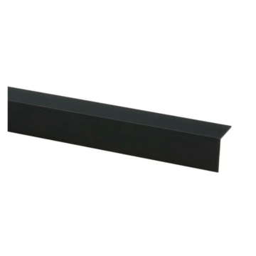 JEWE profil PVC 25x25mm crni, 260cm