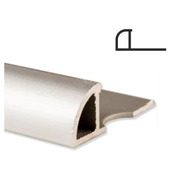 PROFIFLOOR lajsna aluminijumska zaobljena 2,7m MAX P10 (PW3) srebrna (1136)