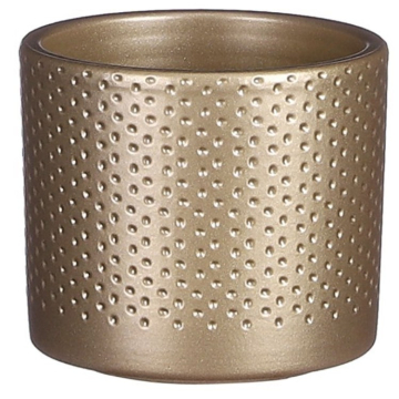 MICA saksija ukrasna Era Fi 10cm zlatna