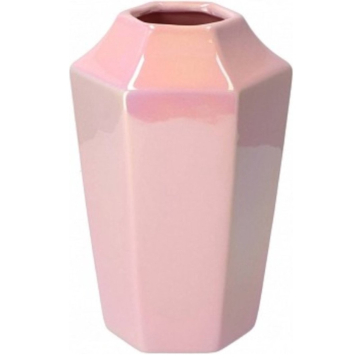 FORMATEKS vaza Daira biserna visoka, roze 21cm