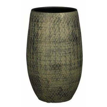 MICA vaza ukrasna Madeira zelena visina 50cm, širina 30cm