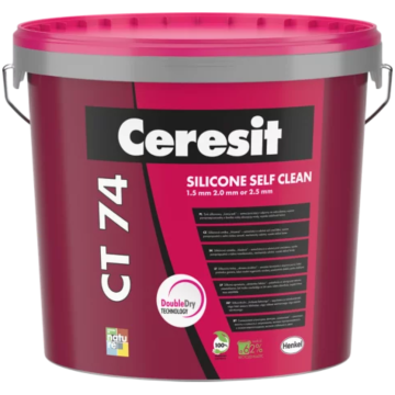 CERESIT fasada silikon CT74 1,5mm Plaster 25/1