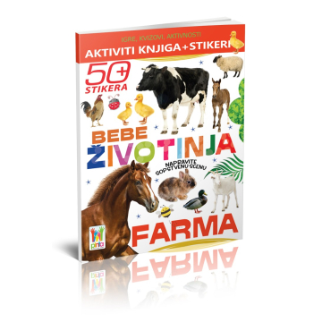 KNJIGA bebe životinja sorto