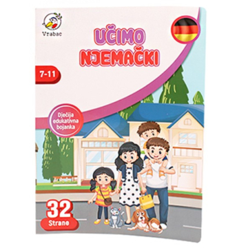 VJEŽBANKA učimo njemački Plumi, Vrabac