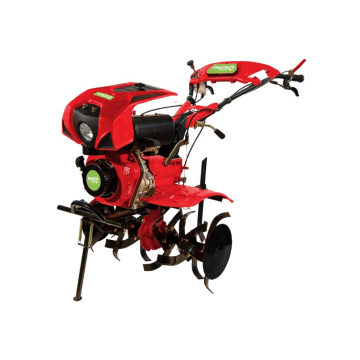 PRAKTIK GARDEN kopačica dizel 6KS + 3 pluga i metalni točkovi