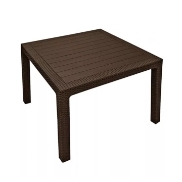 KETER baštenski sto Quartet 95x74,5x95cm smeđi