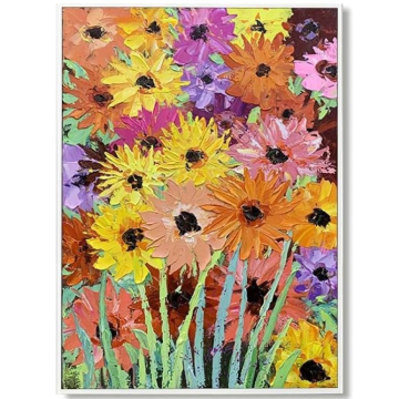 AMBIENTE GLAMUOUR slika Cvijeće 70x140cm