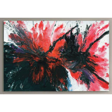 AMBIENTE GLAMOUR slika Crveni cvijet 100x150