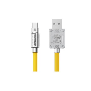TRANSFORMERS TF-A01 USB na USB-C kabal 1,5 m žuti