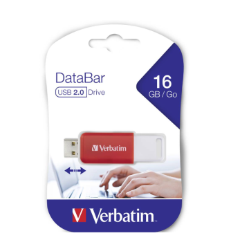 VERBATIM memorijski stick 16 GB crveni