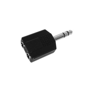 ADAPTER 6.3m na 6.3ž stereo
