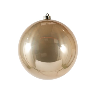 NOVOGODIŠNJE kugle PVC 6cm bež 6/1