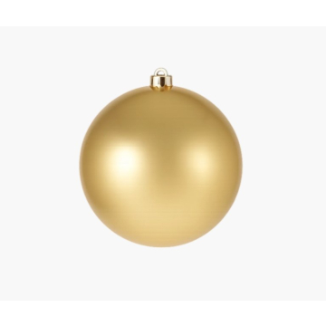 NOVOGODIŠNJE kugle PVC 6cm zlatne  6/1