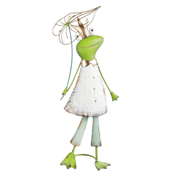 FIGURA žaba metalna H61cm