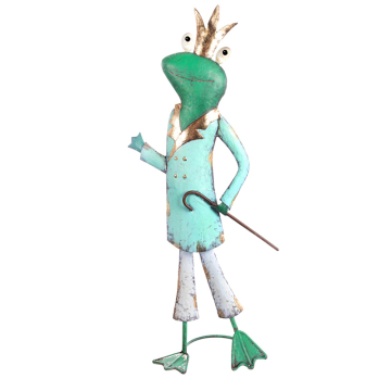 FIGURA žaba metalna H58cm