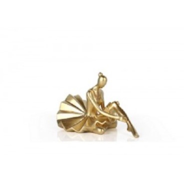 FIGURA balerina zlatna sjedi