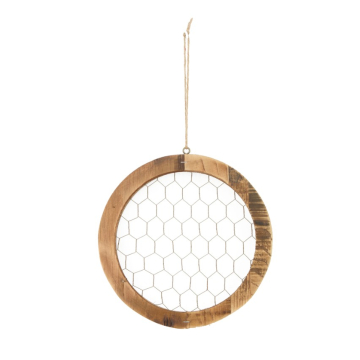 DEKORACIJA ram drveni 21cm