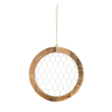 DEKORACIJA ram drveni 33cm