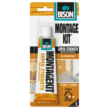 BISON Montagekit Super Čvrsto montažno ljepilo 125 g
