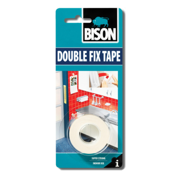 BISON traka obostrano ljepljiva za domaćinstvo 1,5mx19mm