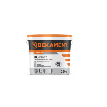 BEKAMENT akrilna zaglađena fasada BK Plast bijela 1,5 mm 25/1