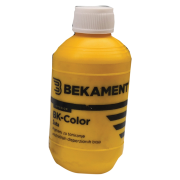 BEKAMENT toner za unutrašnje disperzije žuti 100ml