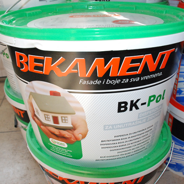 BEKAMENT disperzija za unutrašnje zidove pol 10/1  10kg