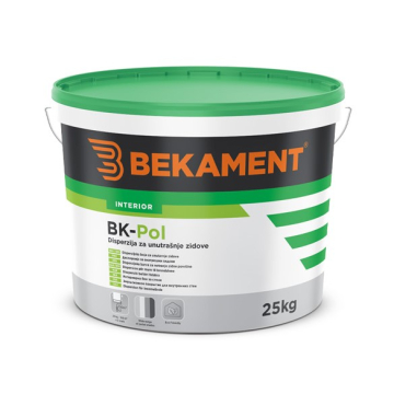 BEKAMENT boja disperziona unutrašnja BK Pol 25kg + 5kg gratis