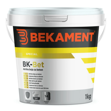 BEKAMENT BK boja za beton bijela 1 kg