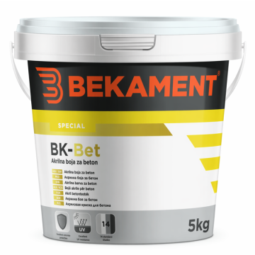 BEKAMENT boja za beton -bijela 5kg