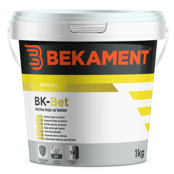 BEKAMENT boja za beton -siva 1kg