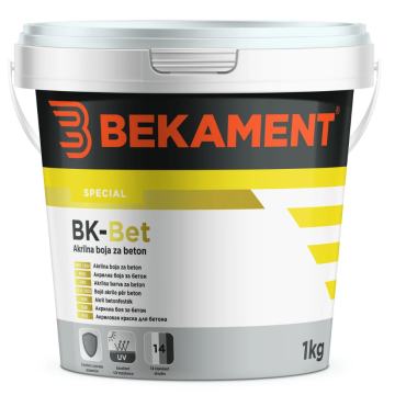 BEKAMENT boja za beton - smeđa 1kg