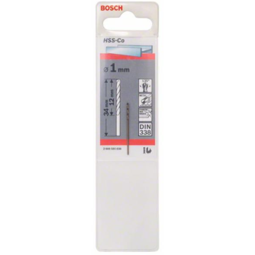 BOSCH burgija 6 mm HSS-C