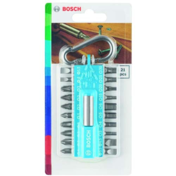 BOSCH garnitura bitova 21-djelna plava
