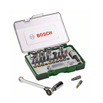 BOSCH bitovi i nasadni ključevi 27 dijelni set