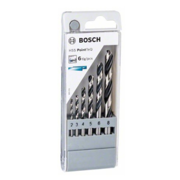 BOSCH burgije za metal, set 6 komada PointTeQ HSS