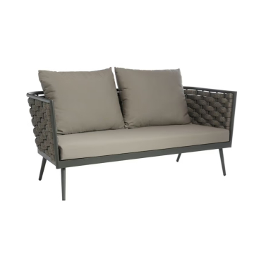 DVOSJED Nizza antracit-smeđa