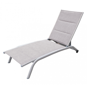 LEŽALJKA aluminijumska Itaca 161 x 62 x 92.5cm