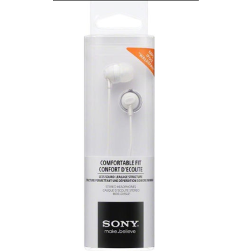 SONY slušalice ex15 bijele